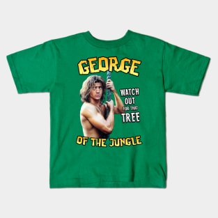 George Of The Jungle Tree Kids T-Shirt